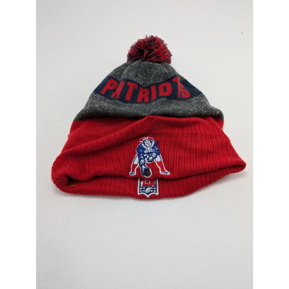New Era‎ NFL New England Patriots Red Blue Beanie Winter Football Hat One Size